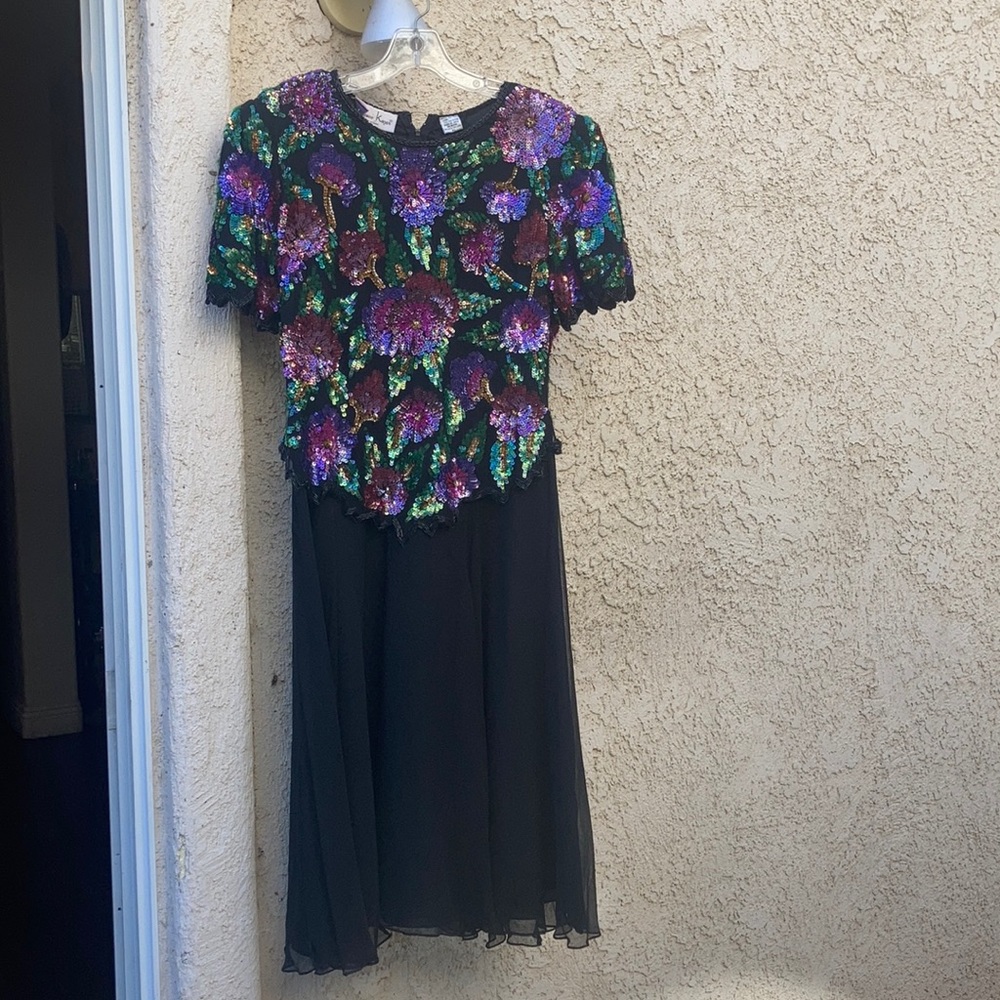 Lawrence Kazar evening dress